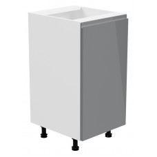 Virtuves skapītis ASPEN D40, pelēks